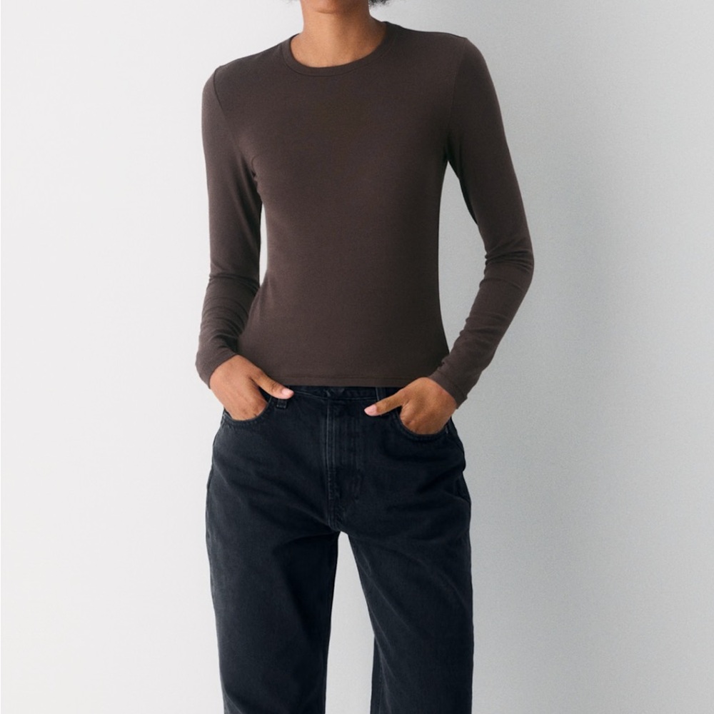 Aritzia HomeStretch Smooth Tune Longsleeve T-Shirt